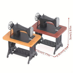 1:12 Dollhouse Sewing Machine Furniture Model Decor Toy