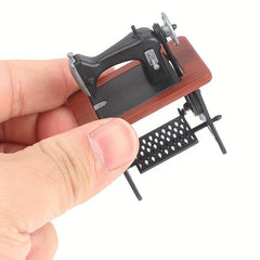 1:12 Dollhouse Sewing Machine Furniture Model Decor Toy