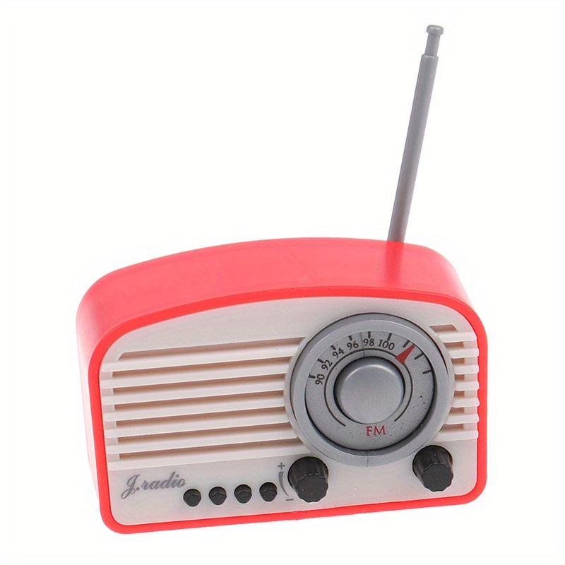 1:12 Dollhouse Radio Model DIY Accessory Toy for Playtime