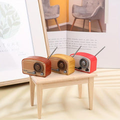 1:12 Dollhouse Radio Model DIY Accessory Toy for Playtime