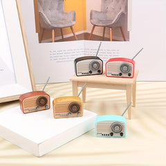 1:12 Dollhouse Radio Model DIY Accessory Toy for Playtime