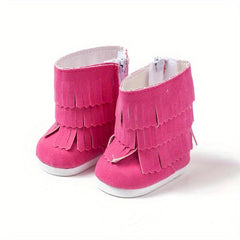 18 Inch Doll Shoes Little Boots - 6 Different Styles