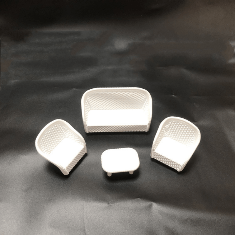 4pcs 1 12 Doll House Sofa Set Toy Furniture Decoration Chair Accessories
