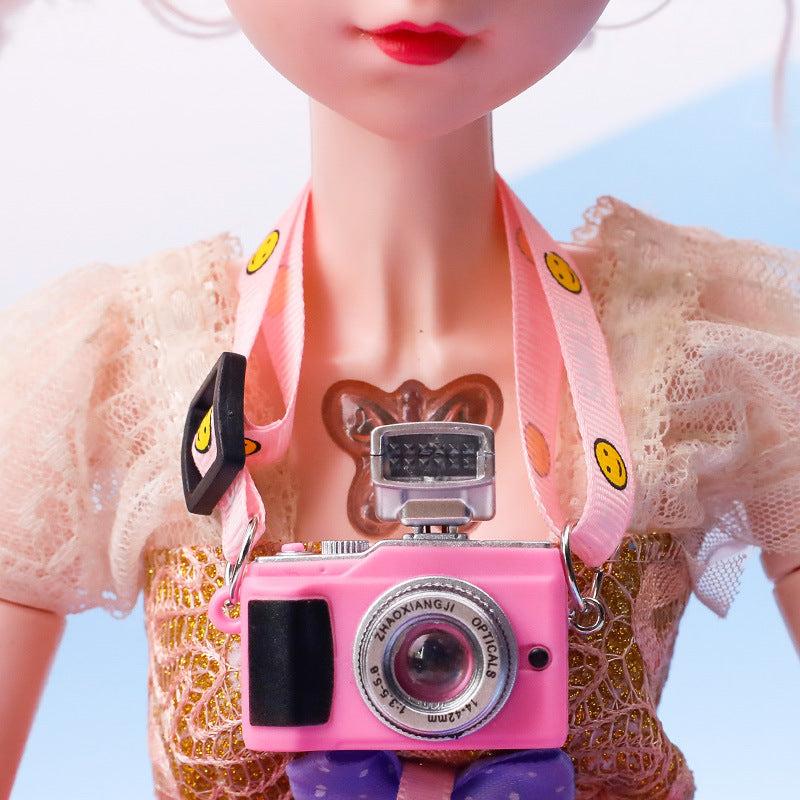 Mini Camera DIY Toy for Dollhouse Decor - Perfect Christmas Gift