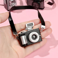 Mini Camera DIY Toy for Dollhouse Decor - Perfect Christmas Gift