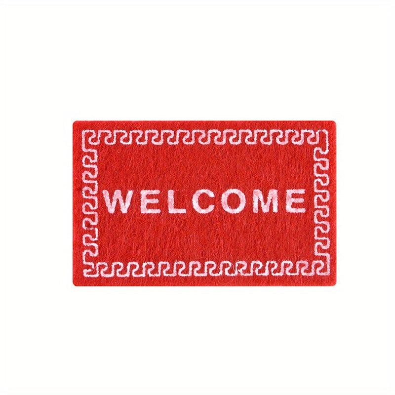 Mini Welcome Rug for Dollhouse Decor