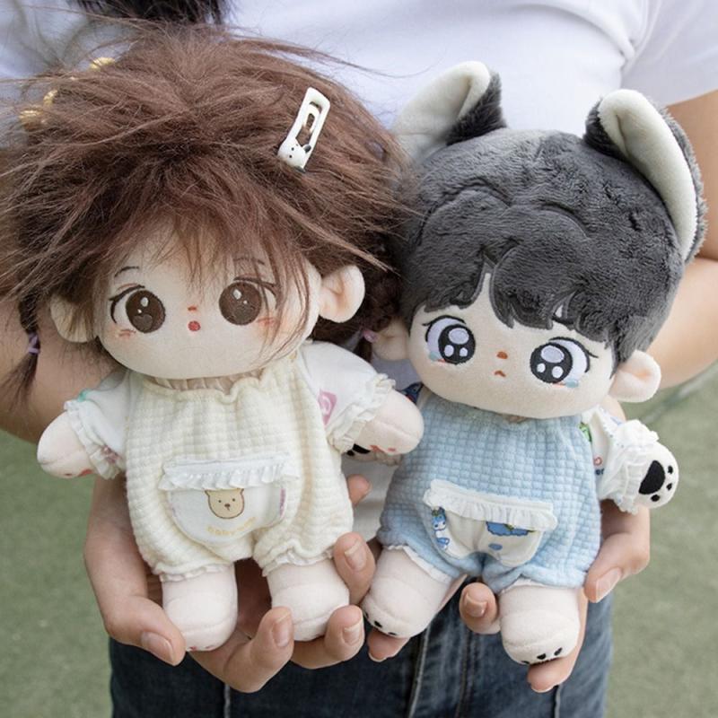 Cartoon Jumpsuit Pajamas for 1:12 BJD Dolls with Shoes