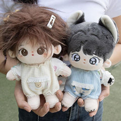 Cartoon Jumpsuit Pajamas for 1:12 BJD Dolls with Shoes