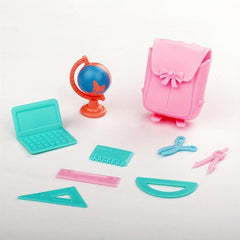 18pcs Mini Doll Accessories Set for Kids Educational Learning & Play