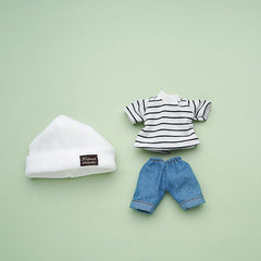 Mini Princess Clothes & Hat for DIY Dolls, Birthday - Doll Not Included