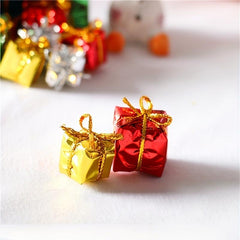 6pcs 1:12 Dollhouse Christmas Tree Decorations