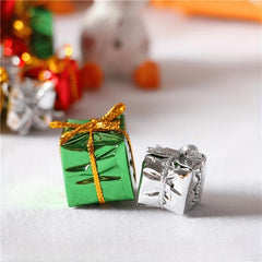 6pcs 1:12 Dollhouse Christmas Tree Decorations