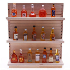Whiskey Bottle Craft for Dollhouse DIY Decoration