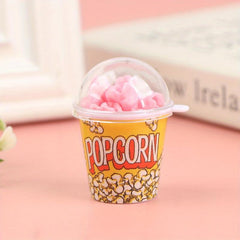 1/12 Dollhouse Popcorn Bucket Snacks Pretend Food Decoration Prop Toys