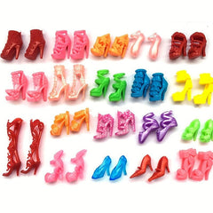 Doll Shoes Changeable Sandals High Heels Flat Shoes Boots