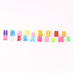 Doll Shoes Changeable Sandals High Heels Flat Shoes Boots