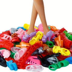 Doll Shoes Changeable Sandals High Heels Flat Shoes Boots