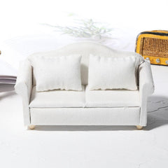 1:12 Dollhouse Mini Fabric Sofa Furniture DIY Model Toy Gift for Kids
