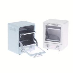 1:12 Dollhouse Mini Vertical Oven Microwave Kitchen Baking Dish Model Doll Decor