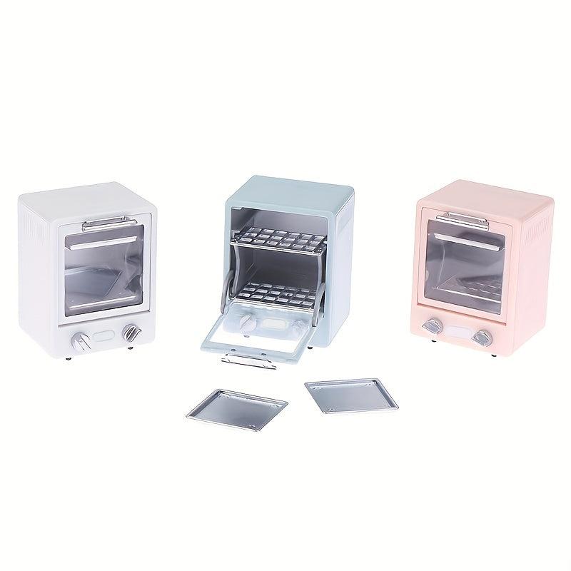 1:12 Dollhouse Mini Vertical Oven Microwave Kitchen Baking Dish Model Doll Decor