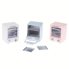 1:12 Dollhouse Mini Vertical Oven Microwave Kitchen Baking Dish Model Doll Decor