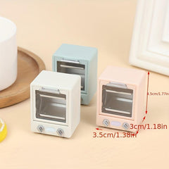 1:12 Dollhouse Mini Vertical Oven Microwave Kitchen Baking Dish Model Doll Decor