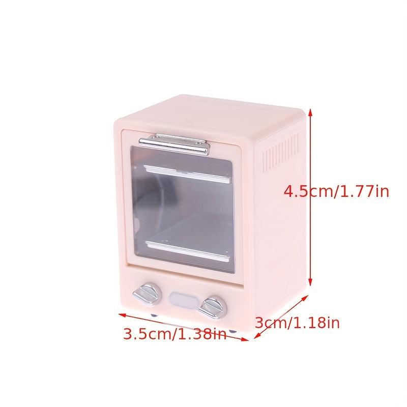 1:12 Dollhouse Mini Vertical Oven Microwave Kitchen Baking Dish Model Doll Decor