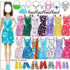 32pcs Doll Clothes Accessories Kit for 11.5in Doll