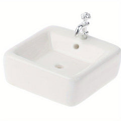 Miniature Bathroom Sink for Dollhouses