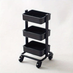 Mini Storage Cart & 2 Boards Set Handcart Toy for Kids