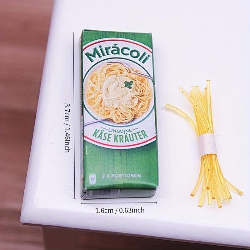 1:12 Dollhouse Pasta Noodles for Kitchen Play Toys
