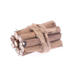 1:12 Dollhouse Mini Firewood Winter Scene Ornaments for Children