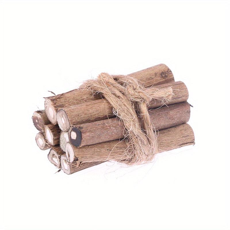 1:12 Dollhouse Mini Firewood Winter Scene Ornaments for Children