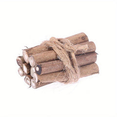 1:12 Dollhouse Mini Firewood Winter Scene Ornaments for Children