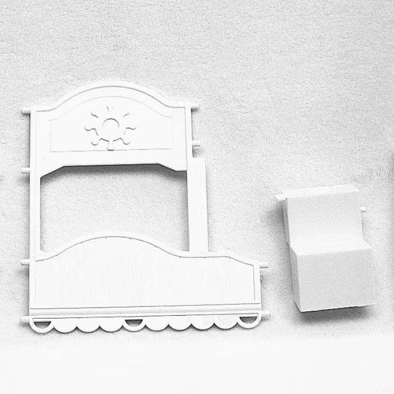 Princess Double Bed Playhouse Furniture Set