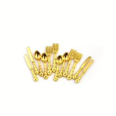 12pcs Dollhouse Kitchen Furniture Toys