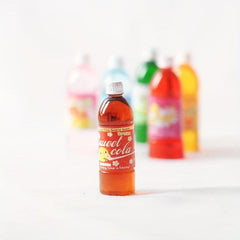 6pcs 1 12 Dollhouse Drink Bottles Cartoon Soda Juice Food Props