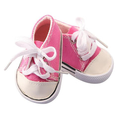 18 Inch Doll Canvas Shoes - Doll Accessories for Children