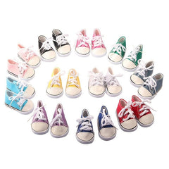 18 Inch Doll Canvas Shoes - Doll Accessories for Children