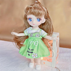 Toys Dolls For Girl BJD Doll Set Anime Eyes Diy Lovely Princess Dolls