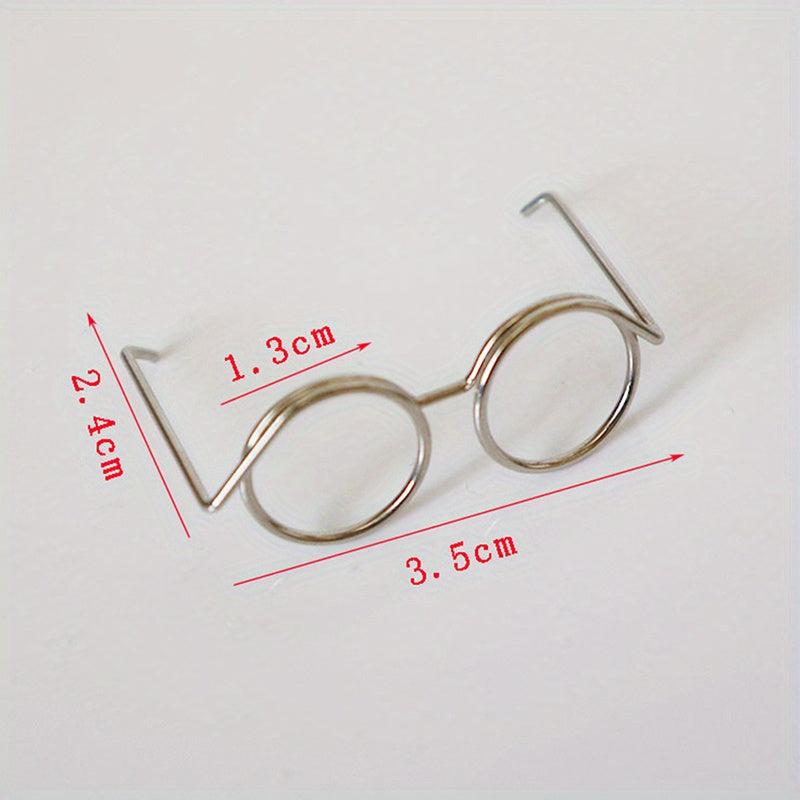 1pc Dollhouse Glasses Doll House Accessories