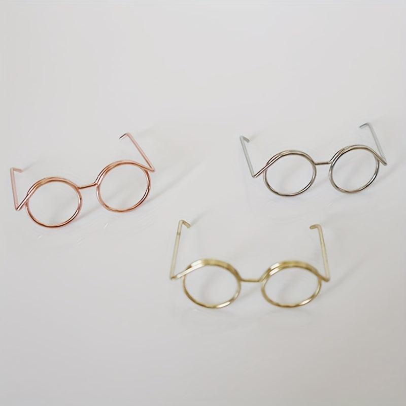 1pc Dollhouse Glasses Doll House Accessories