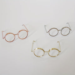 1pc Dollhouse Glasses Doll House Accessories