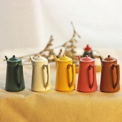 Mini Dollhouse Kettle for Realistic Decor