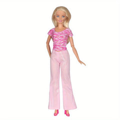 Casual Wear Shirt and Pants Outfit for Girls Doll
