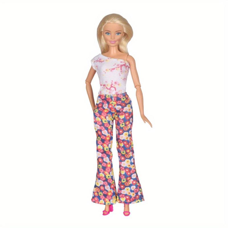 Casual Wear Shirt and Pants Outfit for Girls Doll