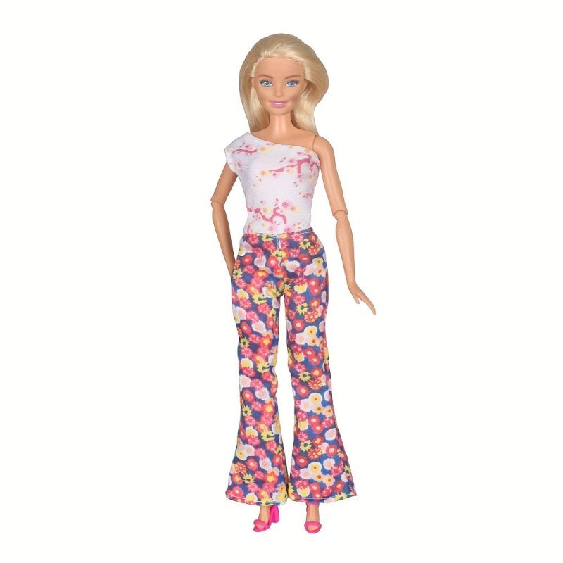 Casual Wear Shirt and Pants Outfit for Girls Doll