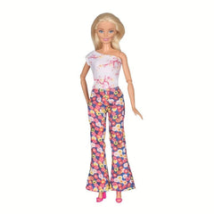 Casual Wear Shirt and Pants Outfit for Girls Doll