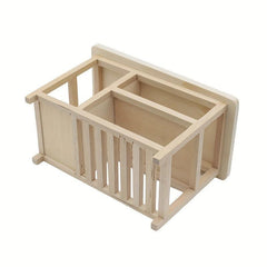 1/12 Dollhouse Table Dining Table Cooking Storage Kitchen Model Decor Toy
