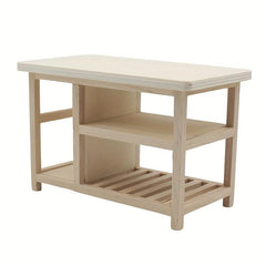 1/12 Dollhouse Table Dining Table Cooking Storage Kitchen Model Decor Toy